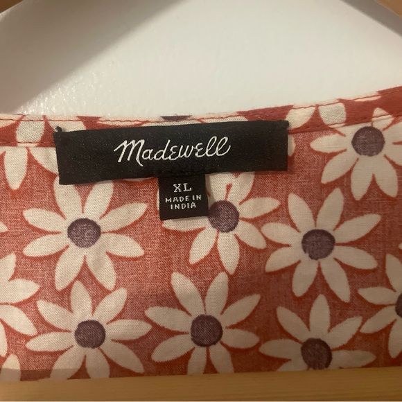 madewell daisy wrap dress - Picture 3 of 14